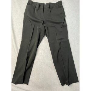 APT.9 Women's Black 12PS Formal Casual Zippered Trousers Dress Pants Used